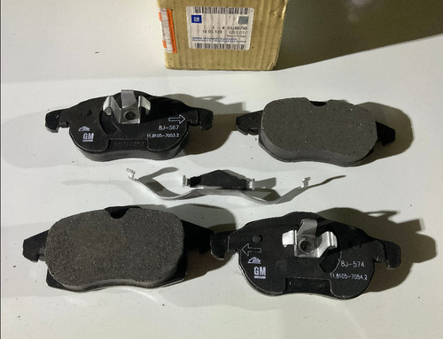 Jeu plaquettes frein - plaquettes,