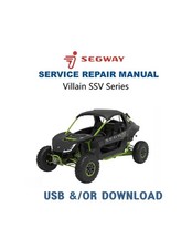 Segway Villain SSV Series Service Manual | USB &/or Link