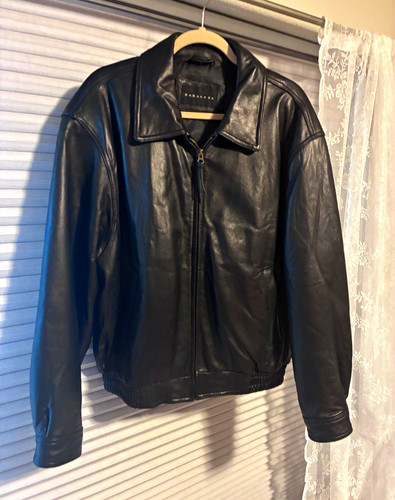 Baracuta men black genuine - men's,