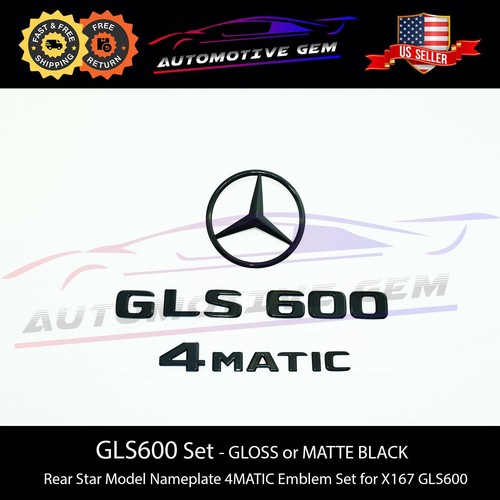Gls600 4matic rear star - rear,