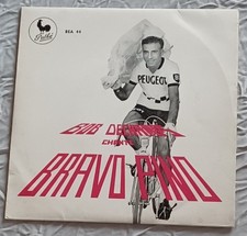 Cyclisme Disque Vinyle 45 Tours Bob Dechamps chante Pino Cérami Tour de France