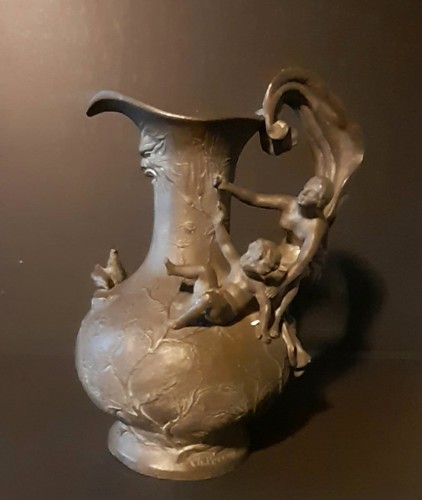 Pichet étain pur art - étain,