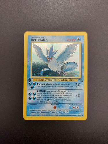 Carte pokémon artikodin - carte,