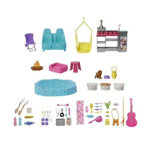 Barbie coffret camping car - coffret, camping-car
