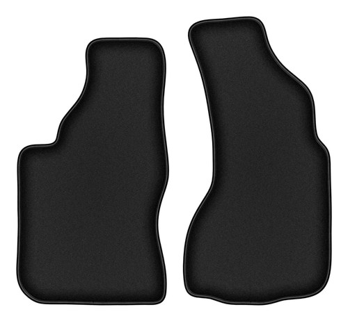 Tapis avant velours noirs