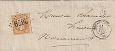 NONANCOURT Lettre 1862 - Gros