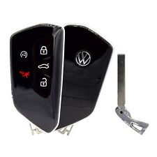 Oem 22-25 VW Volkswagen Atlas Smart Key Fob Remote Start 5 Button Uncut Blade
