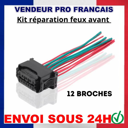 Prise connecteur phare feux