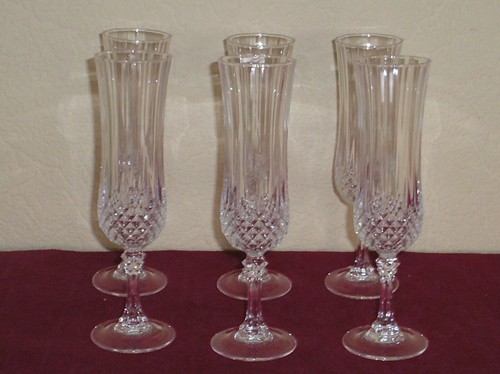 Lot verre flute - verre, a