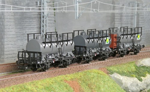 Coffret wagons citernes 3 - 3, wagons-citernes