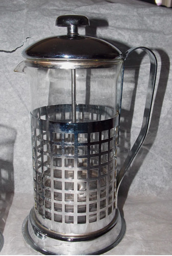 Cafetière piston métal - cafetière, à