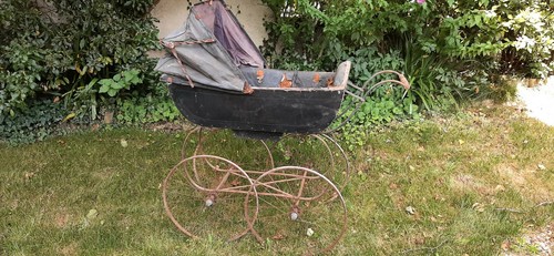 Landeau ancien restaurer - ancien, à