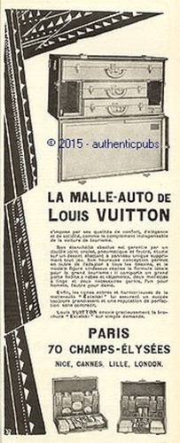 Advertisement louis vuitton - louis, la