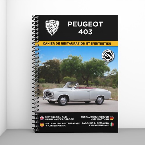 Peugeot 403 cahier - 403, :