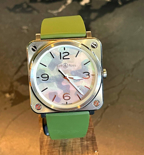 Bell ross s quartz square - ross,