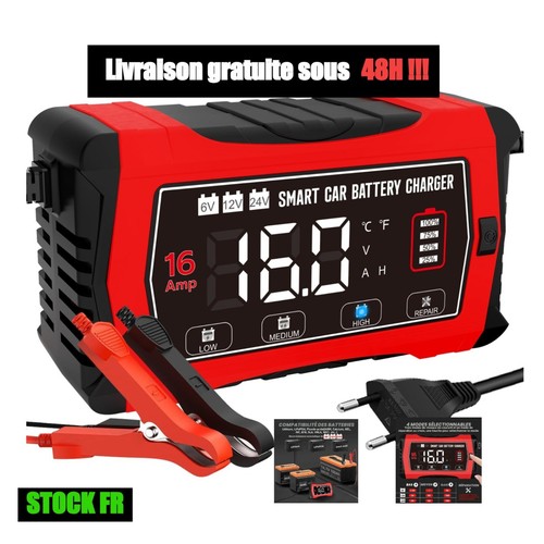 Chargeur batterie voiture htrc - chargeur,