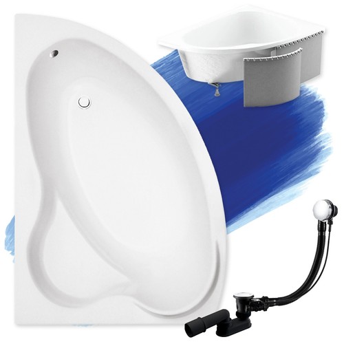 Baignoire bain angle 140x90 - bain,