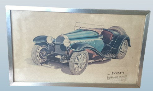 Tableau lithographie auto - tableau,