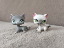 LPS #125#126 LITTLEST PETSHOP AUTHENTIC CHAT EUROPEEN En Très Bonne État 