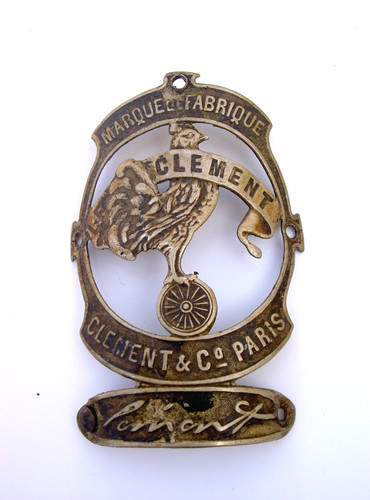 Vieille plaque velo cycles - plaque,