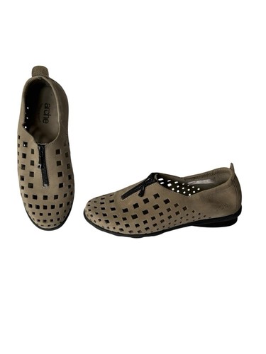 Arche taupe nubuck leather - taupe,