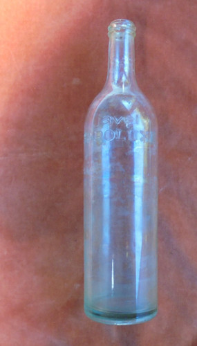 Jolie bouteille verre - verre, de