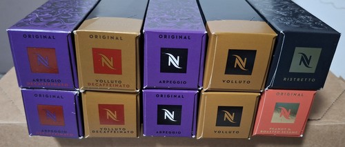 Lot 100 capsules nespresso - de,