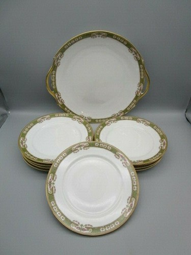 Service dessert ancien en - ancien,