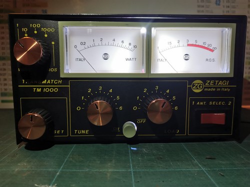 Zetagi 1000 transmatch swr - tm,