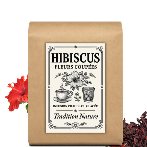 Hibiscus fleurs coupees - hibiscus,