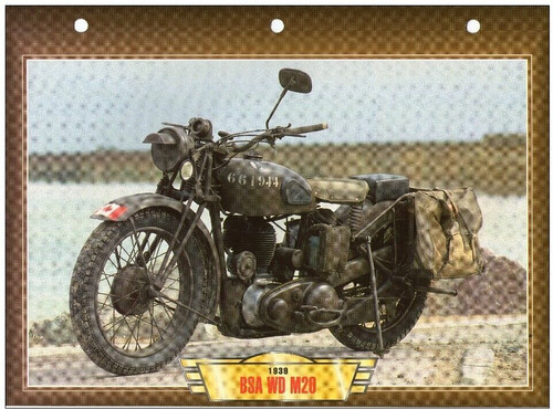 1939 bsa m20 - bsa,