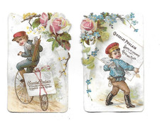 2 anciens chromos pub