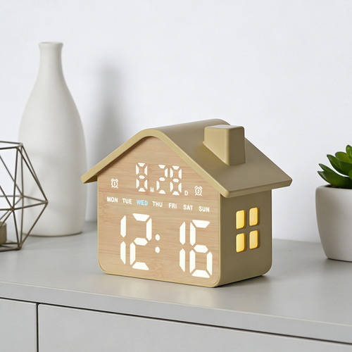 Horloge maison enfant avec - maison,