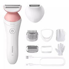 Philips Rasoir Feminin sans fil, sur peau sèche ou humide BRL146/00