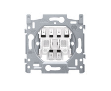 NIKO bouton-poussoir double 10A boite de 10 170-05000