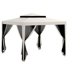 Tonnelle Jardin Outsunny 3x3m