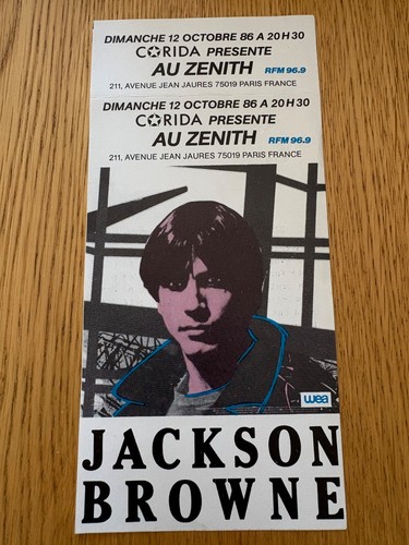 Billet ticket place concert - place, de
