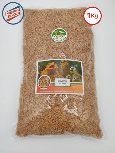 Crevettes séchées 1kg - séchées, pour