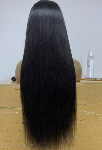 Women black straight human - straight,