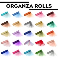 Organza Tissu 29cm Largeur X