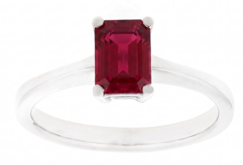 Bague déclaration rubis - bague,