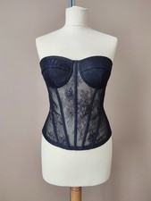 Corset Bustier Noir Dentelle