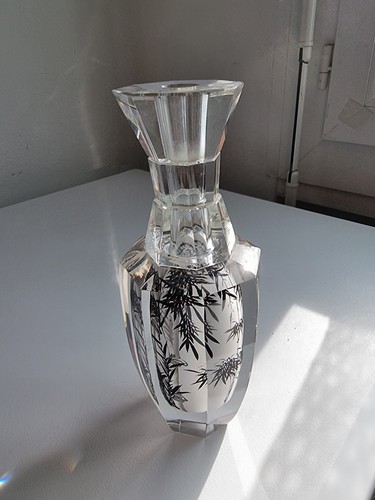 Vase cristal traditionnel - cristal,
