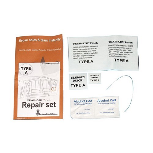 Kit réparation toile - de,