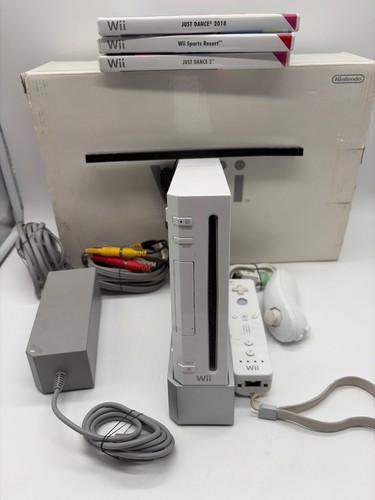 Console nintendo wii blanche - console,