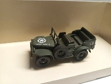Solido 1/50, Dodge 4x4 Command Car US Général Patton, WW2, Tbe (70)