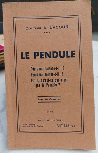 1936 pendule pourquoi - 1936,