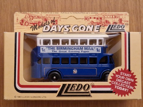 Bus lledo double - double, decker