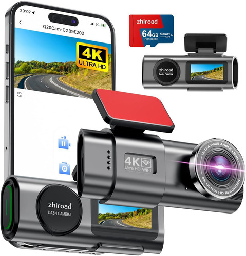 Dashcam voiture camera - voiture,, 4k
