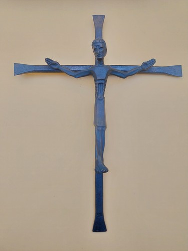 Crucifix bronze fer - crucifix, en